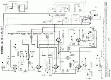 Atwater Kent 82F schematic circuit diagram